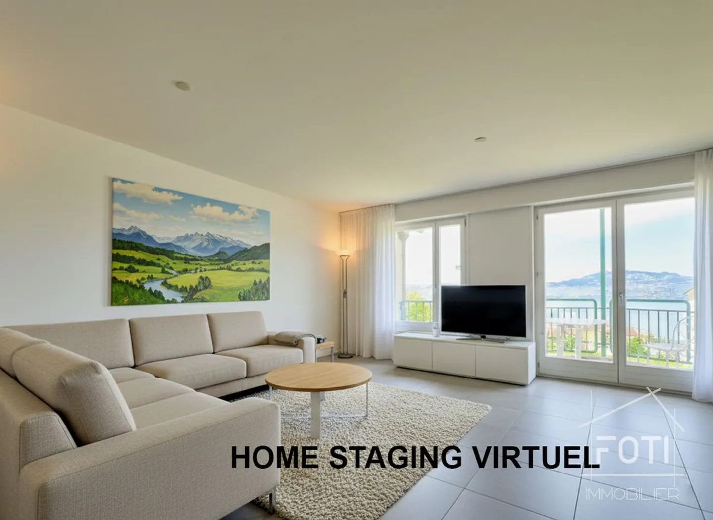 Sopra il Lago di Ginevra - appartamento di 4,5 locali con vista panoramica - Foto 3 di 13