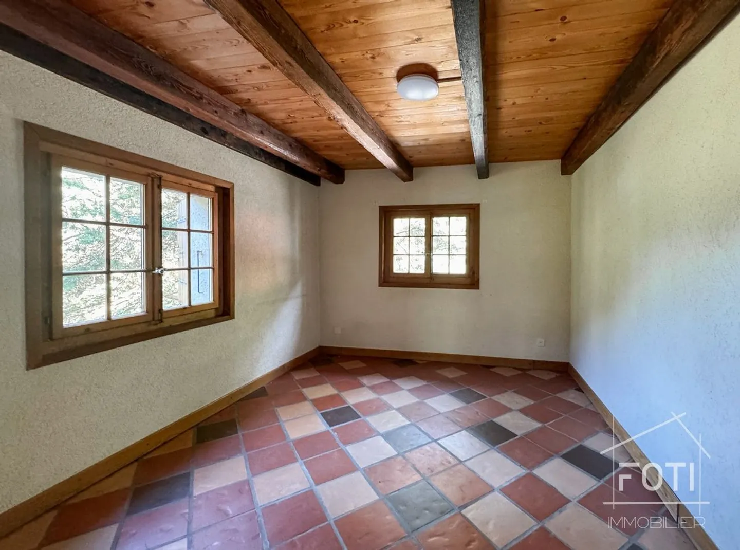 Maison villageoise à Villeneuve - Immeuble de rendement avec 3 appartements - Foto 13 von 13