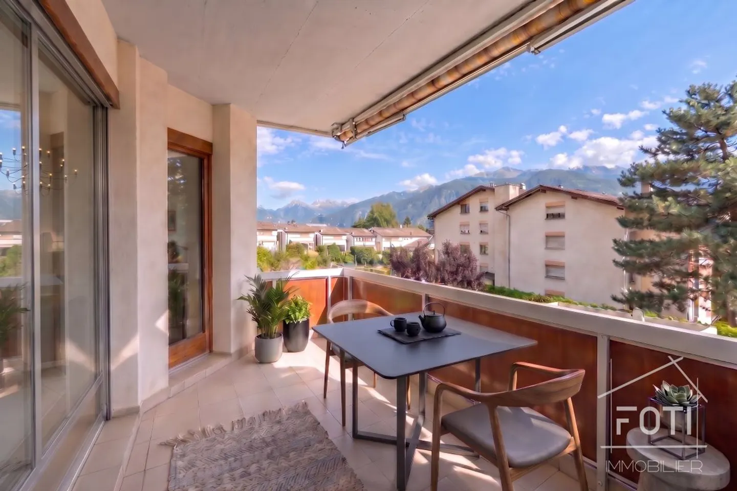 Renovierte Wohnung mit Alpenblick - Foto 1 von 13