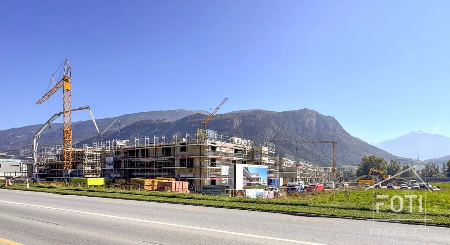 Appartement 3.5 pièces avec vue à Uvrier - livrable de suite ! - Foto 6 di 9