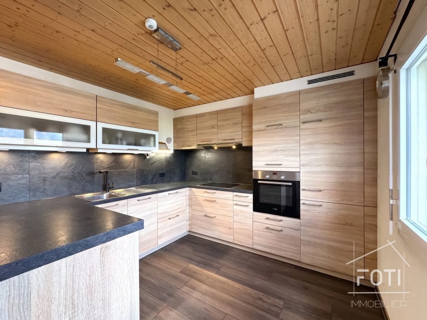 Charmante maison de 4.5 pièces avec vue panoramique à Vouvry - Foto 4 di 13