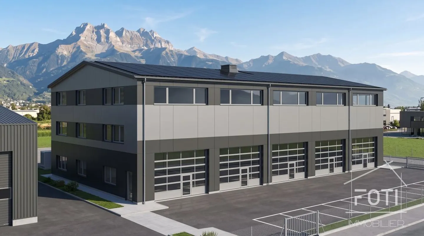 Industrial Space for Sale in Collombey-Muraz - Photo 1 of 3
