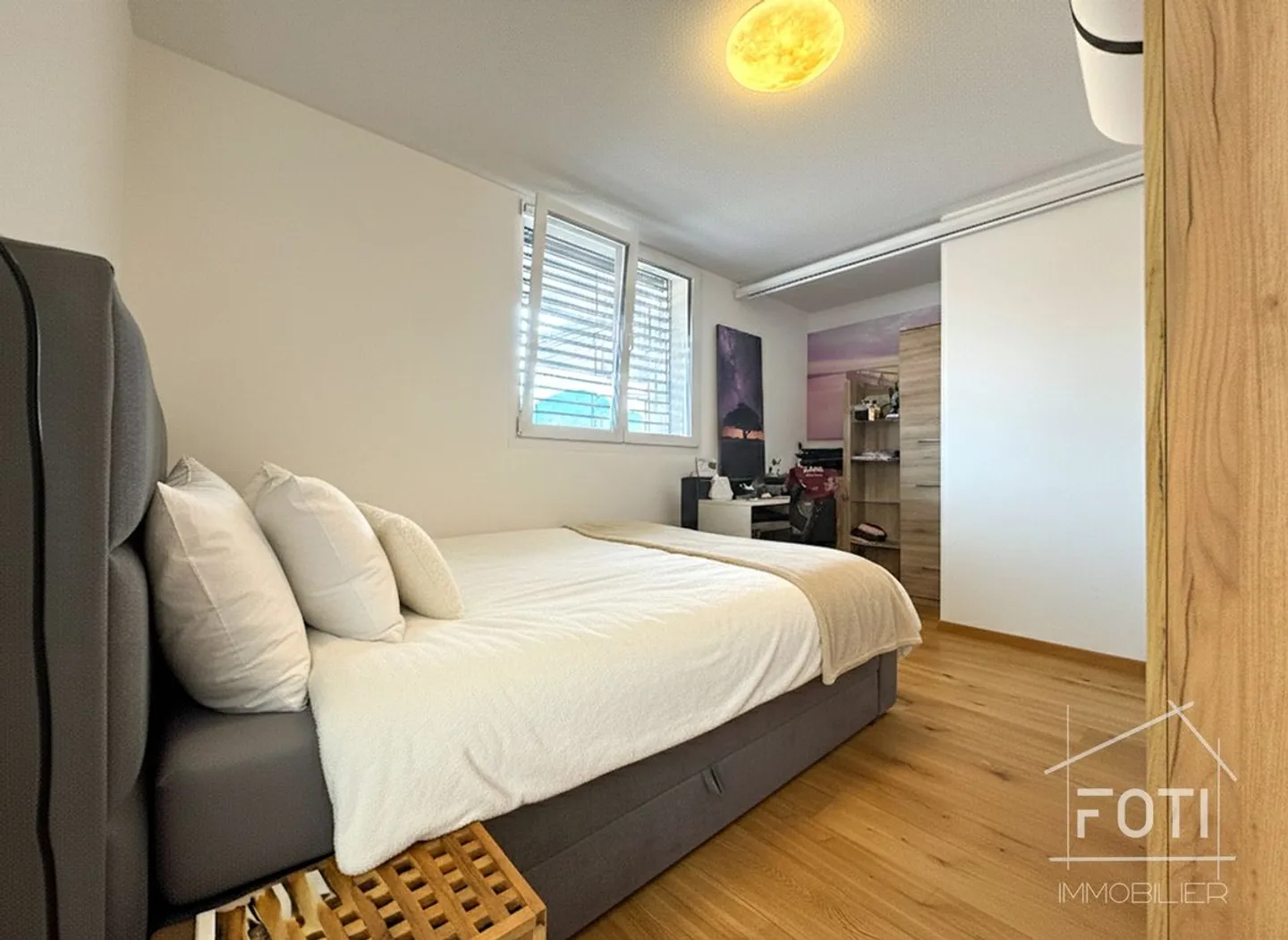 Collombey-Muraz: villa divided into 2 apartments with pool and terraces - Photo 12 of 13