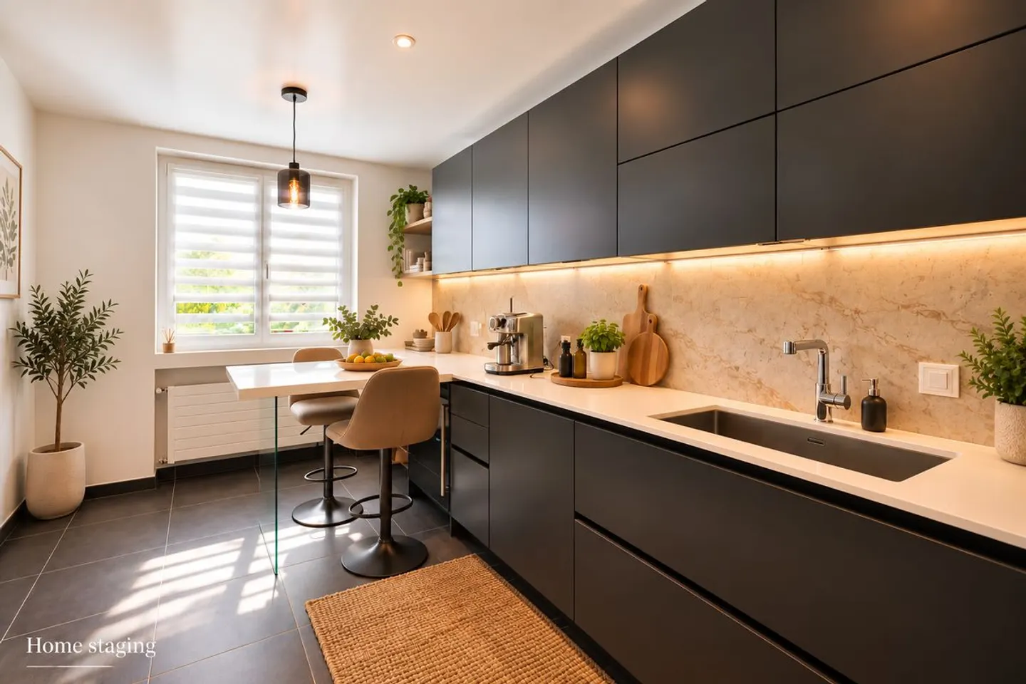 Elegant 5-room apartment in the heart of a wooded park - Photo 3 of 13