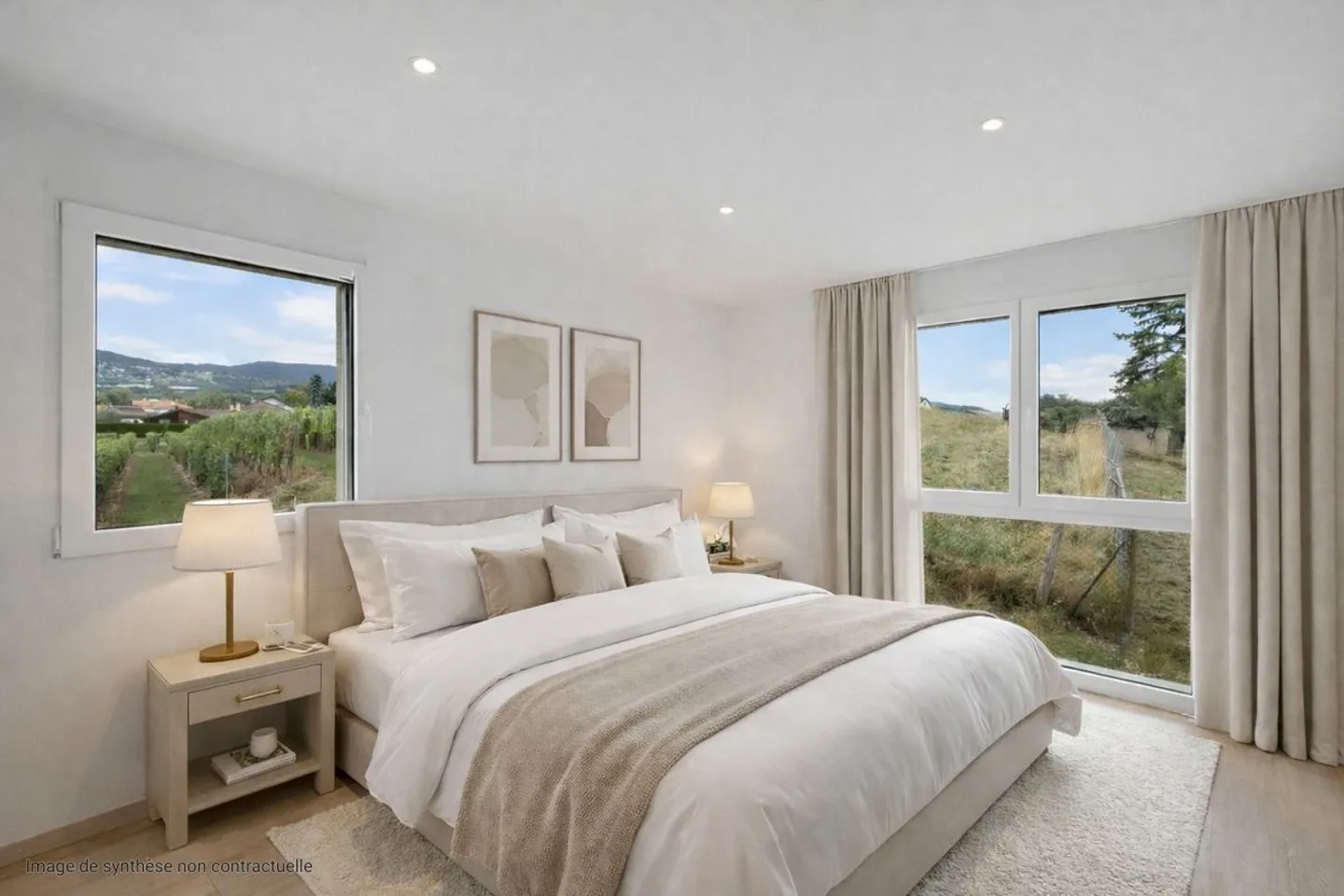 Hochwertige Wohnung mit freiem Blick - Foto 2 von 13