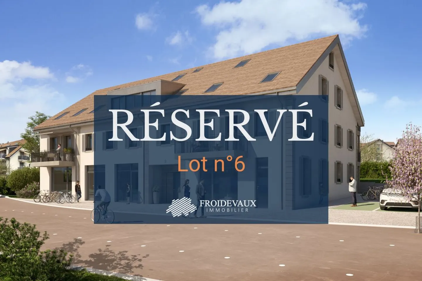 Lot n°6 - Nuovo appartamento di 2,5 stanze nel cuore di Cheseaux-sur-Lausanne - Foto 1 di 13