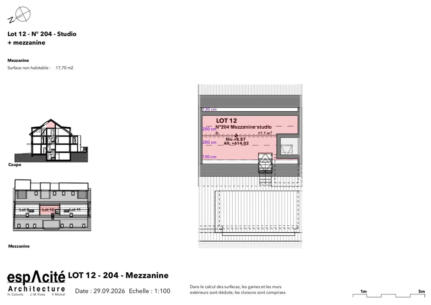 Studio neuf avec mezzanine à Cheseaux - Photo 7 sur 13