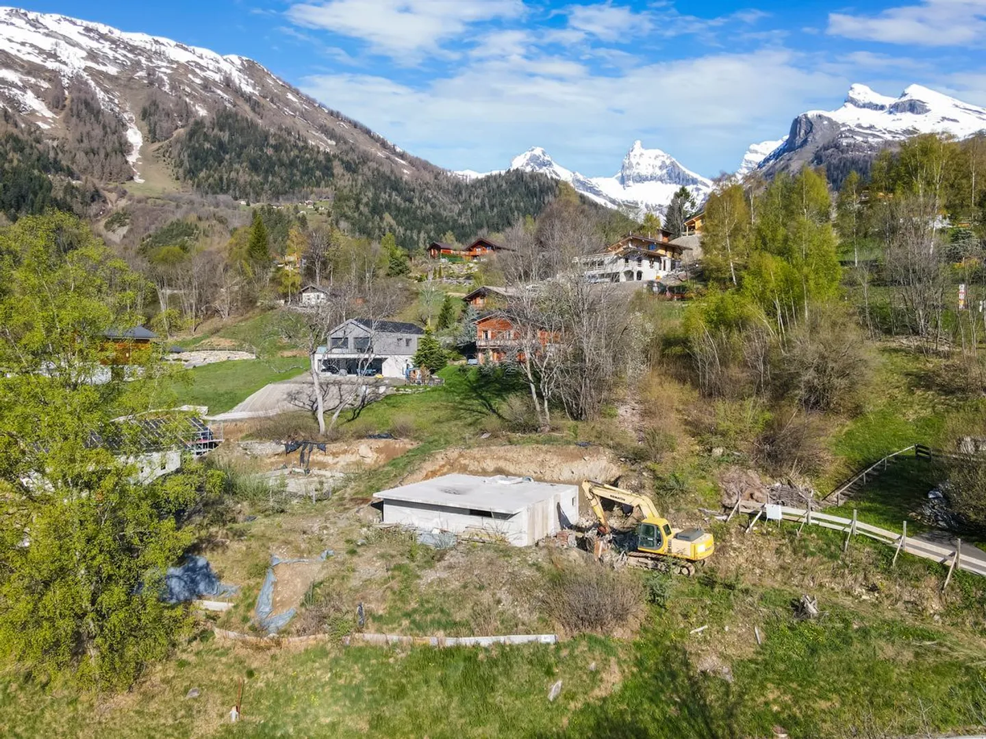 Con permesso di costruzione, situato a Dugny 5 minuti da Ovronnaz - Foto 13 di 13