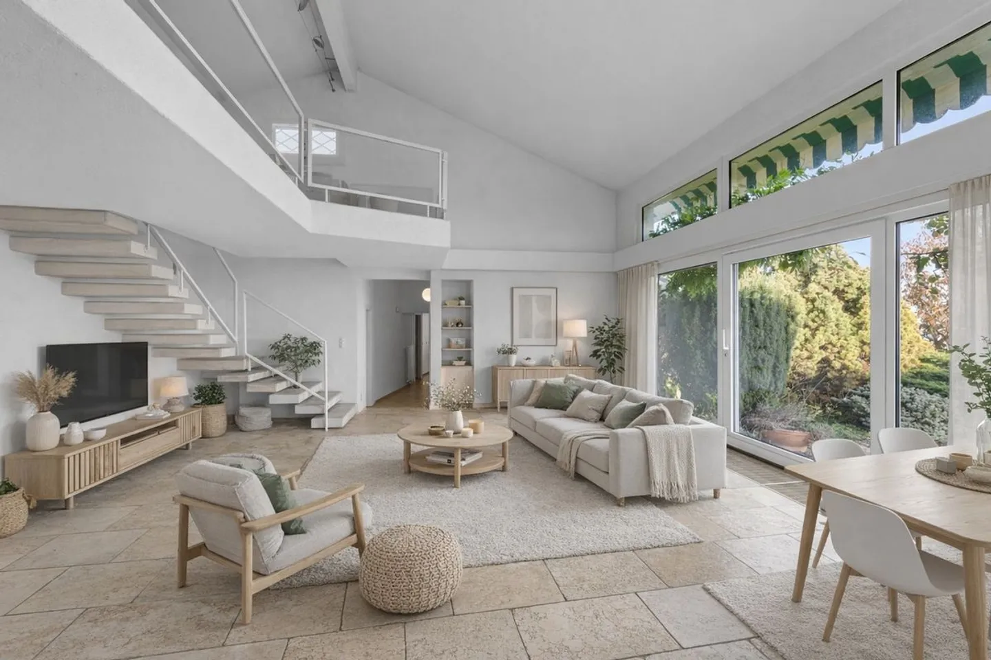 Panorama eccezionale e possibilità di ampliamento per questa villa familiare alle porte di Genolier - Foto 2 di 13