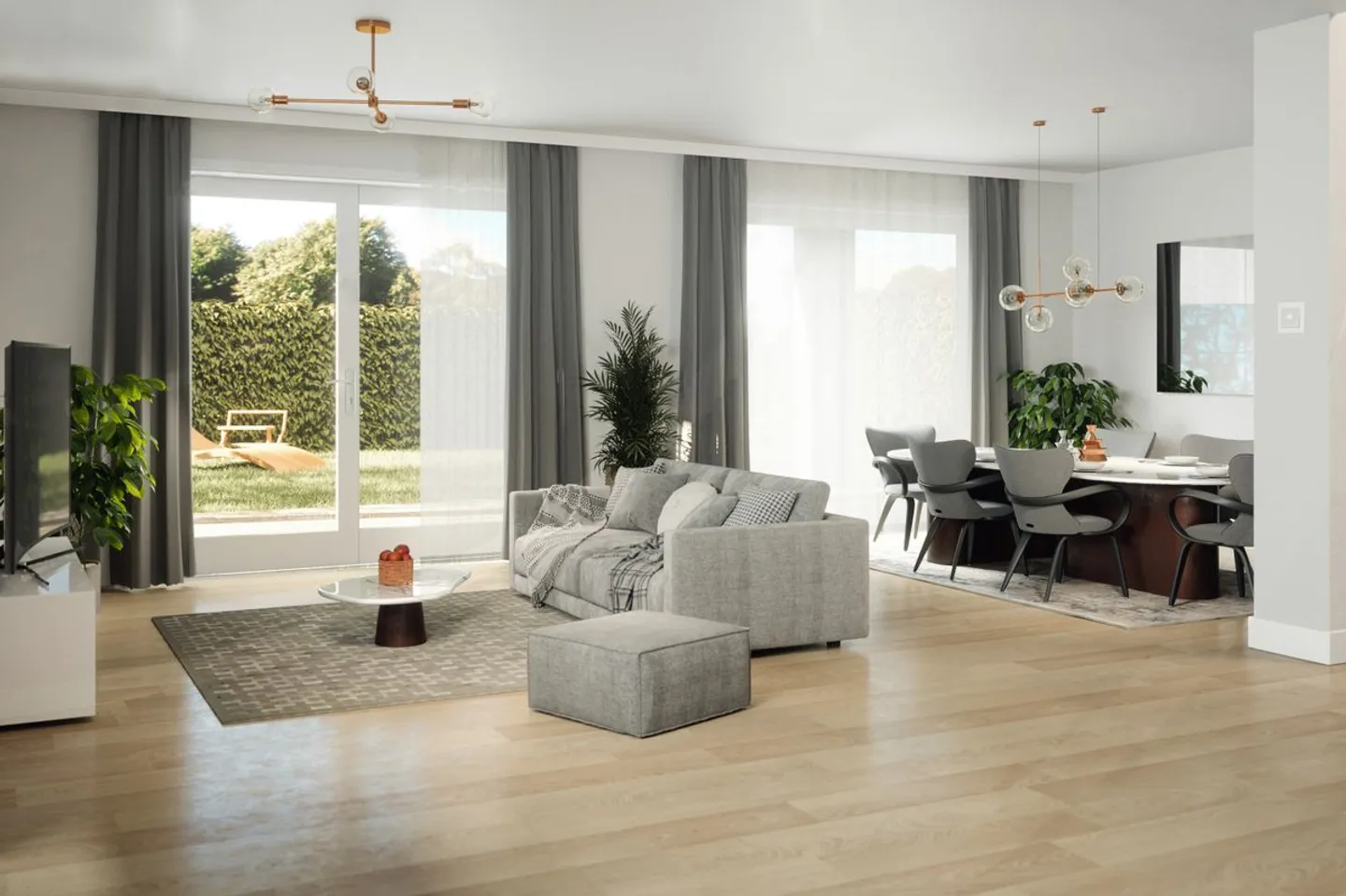 Villa individuelle moderne à Fully : un cadre de vie exceptionnel - Lot A - Photo 1 sur 12