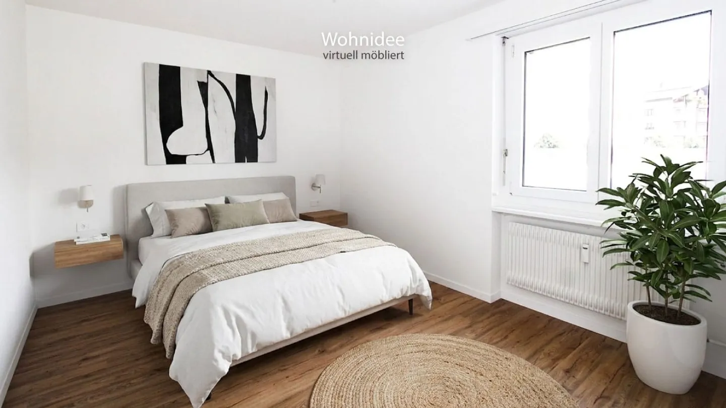 Charmante Wohnung mit Balkon - Foto 6 von 7