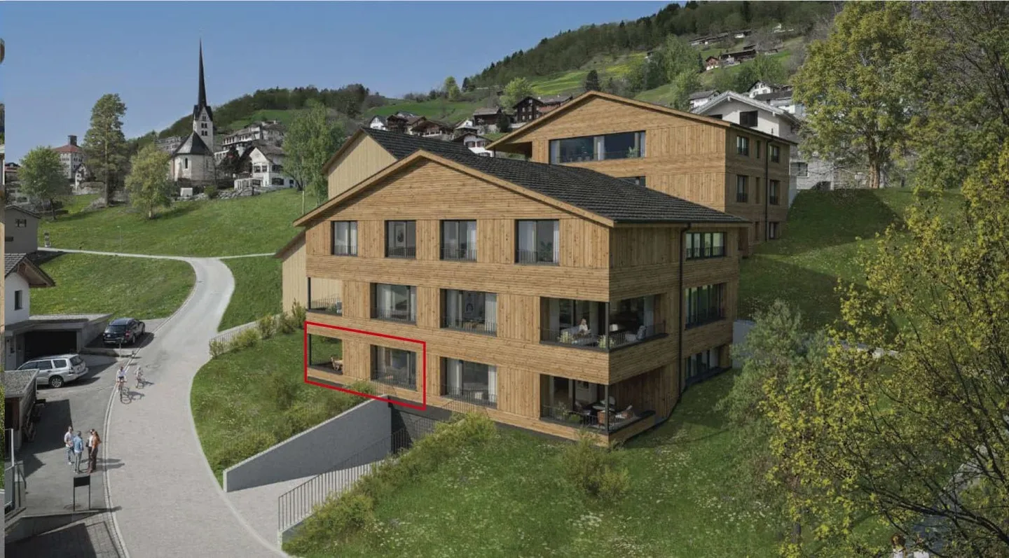 Nuovo appartamento di 3½ stanze con giardino nel progetto PRADA, Seewis - Foto 6 di 6