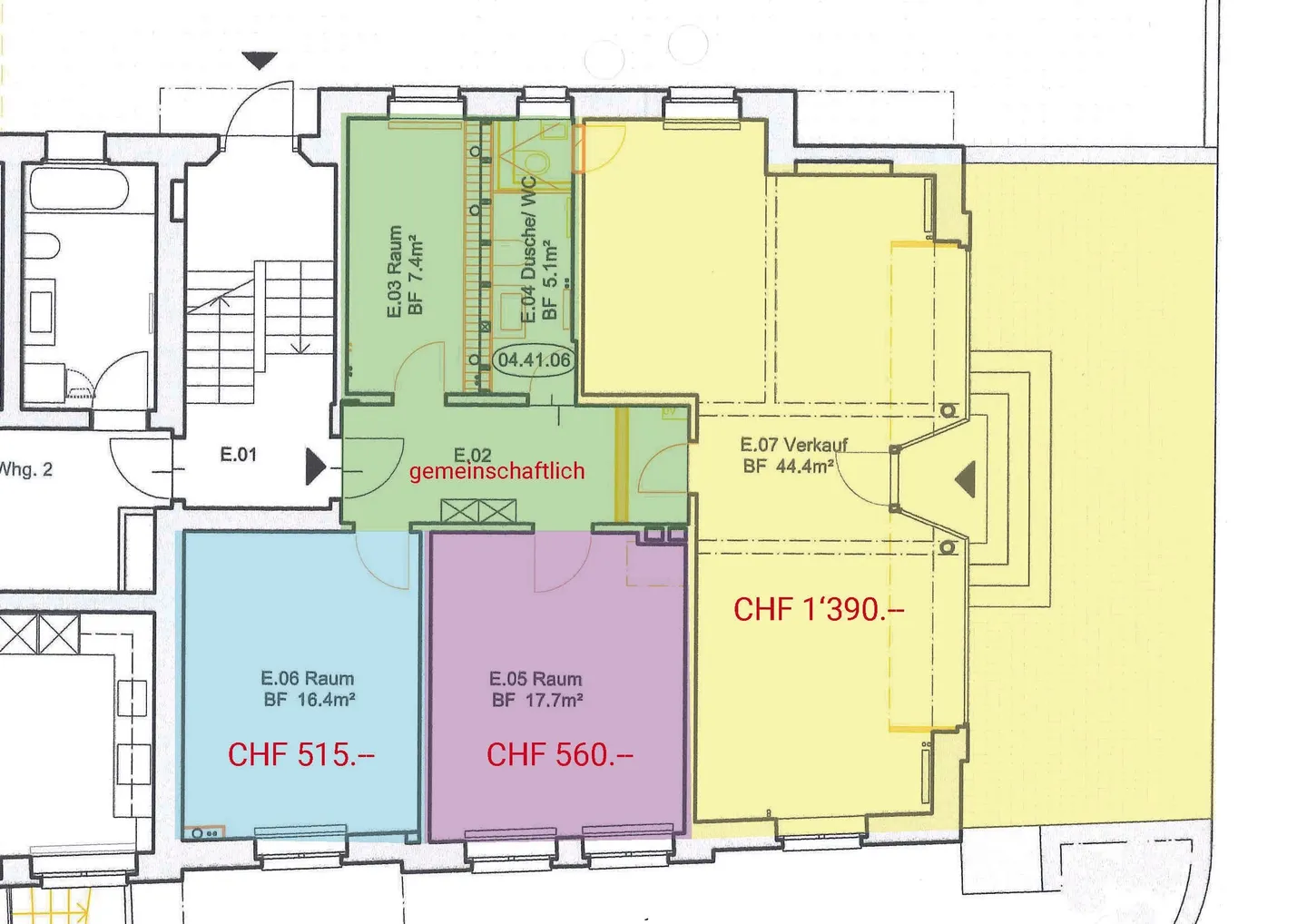 Gewerberaum an zentraler Lage zu vermieten - 16.5m² - Foto 3 di 8