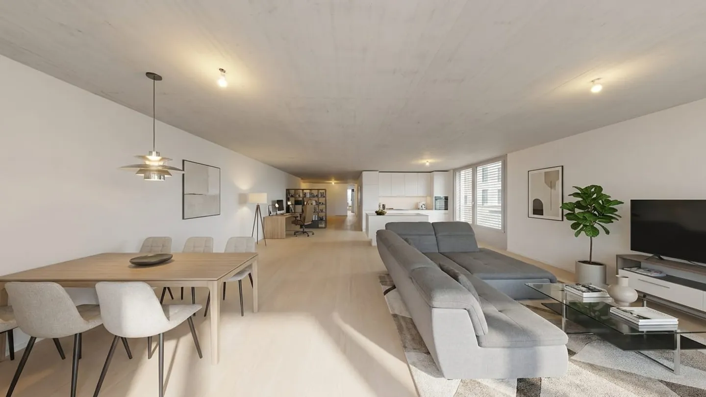 Modernes Apartment mit Bergsicht - Foto 8 von 12