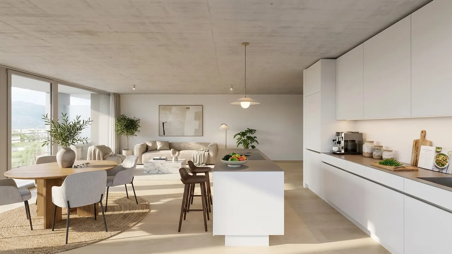 Modernes Apartment mit Bergsicht - Foto 9 von 12