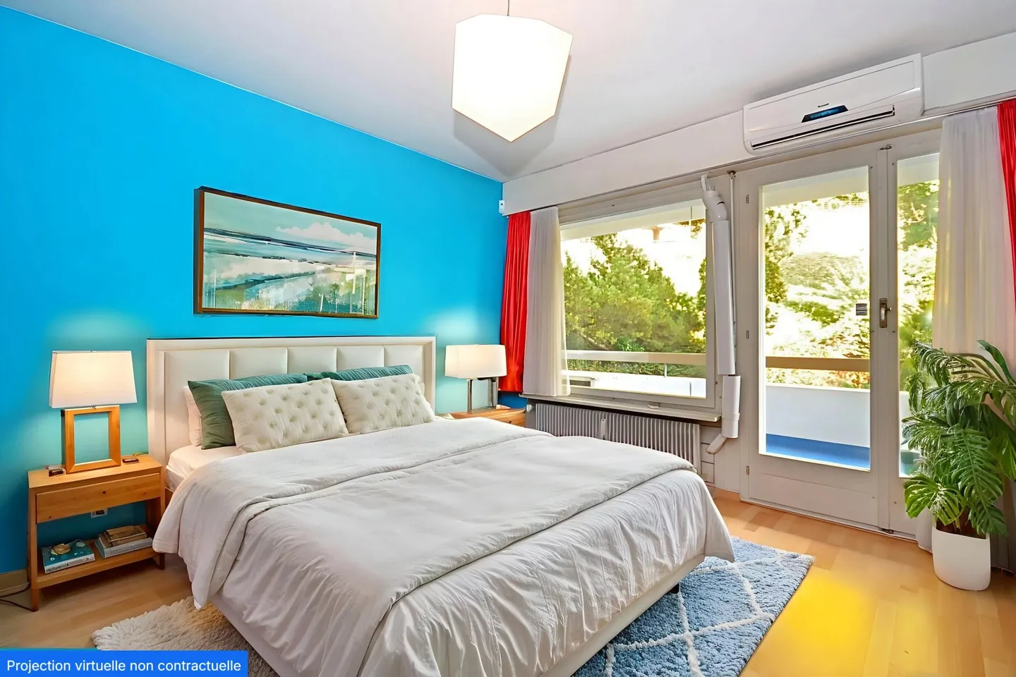 3,5-Zimmer-Wohnung mit schönem Blick auf den See und die Berge - Foto 6 von 8