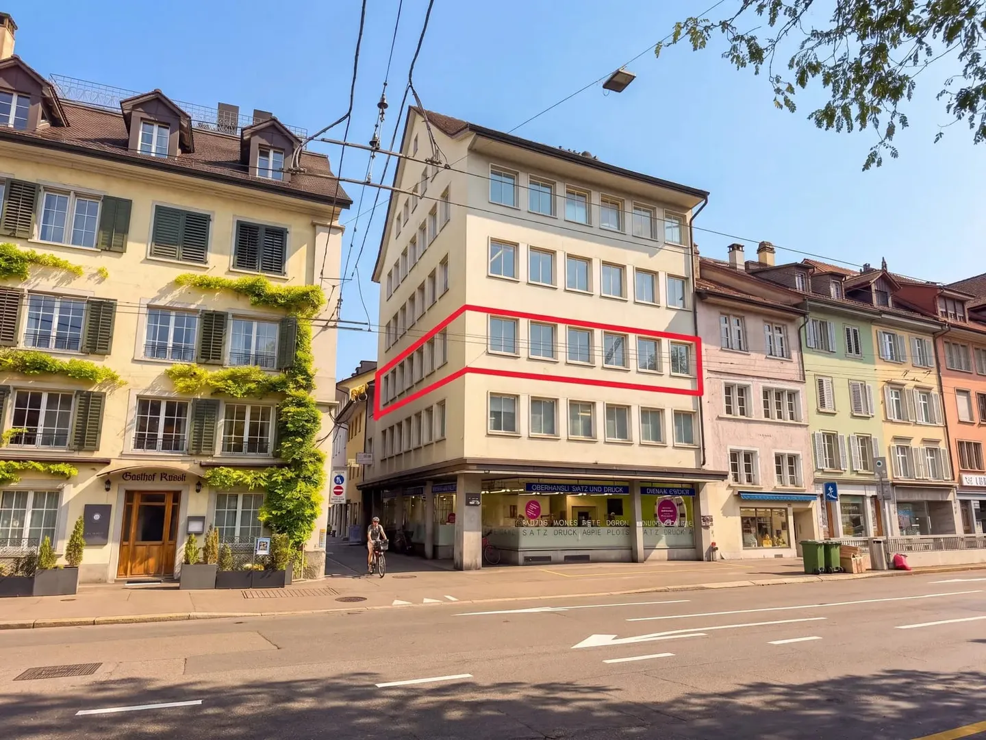 Helle 5-Zimmer-Bürofläche mit 140 m² im Zentrum von Winterthur - Photo 1 of 13