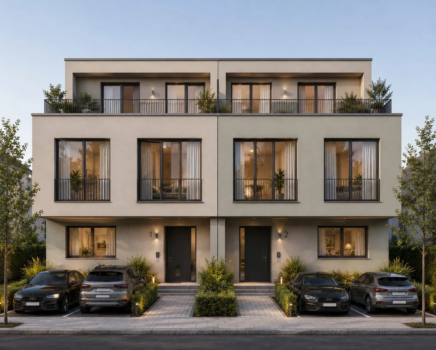 Modern Duplex Home in Reinach AG - Photo 1 of 5