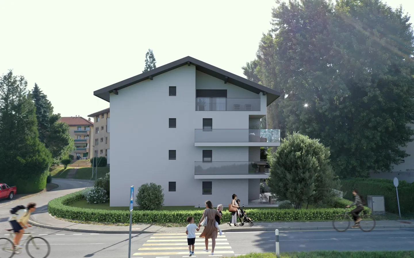 Nuovo appartamento di 3,5 locali all'ultimo piano - Foto 1 di 11