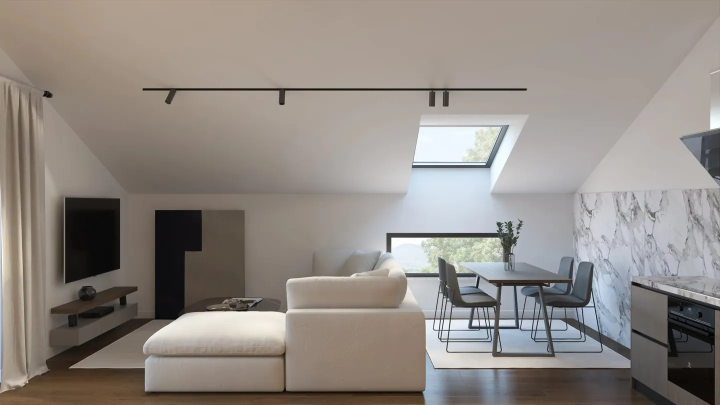 Nuovo appartamento di 3,5 locali all'ultimo piano - Foto 7 di 11