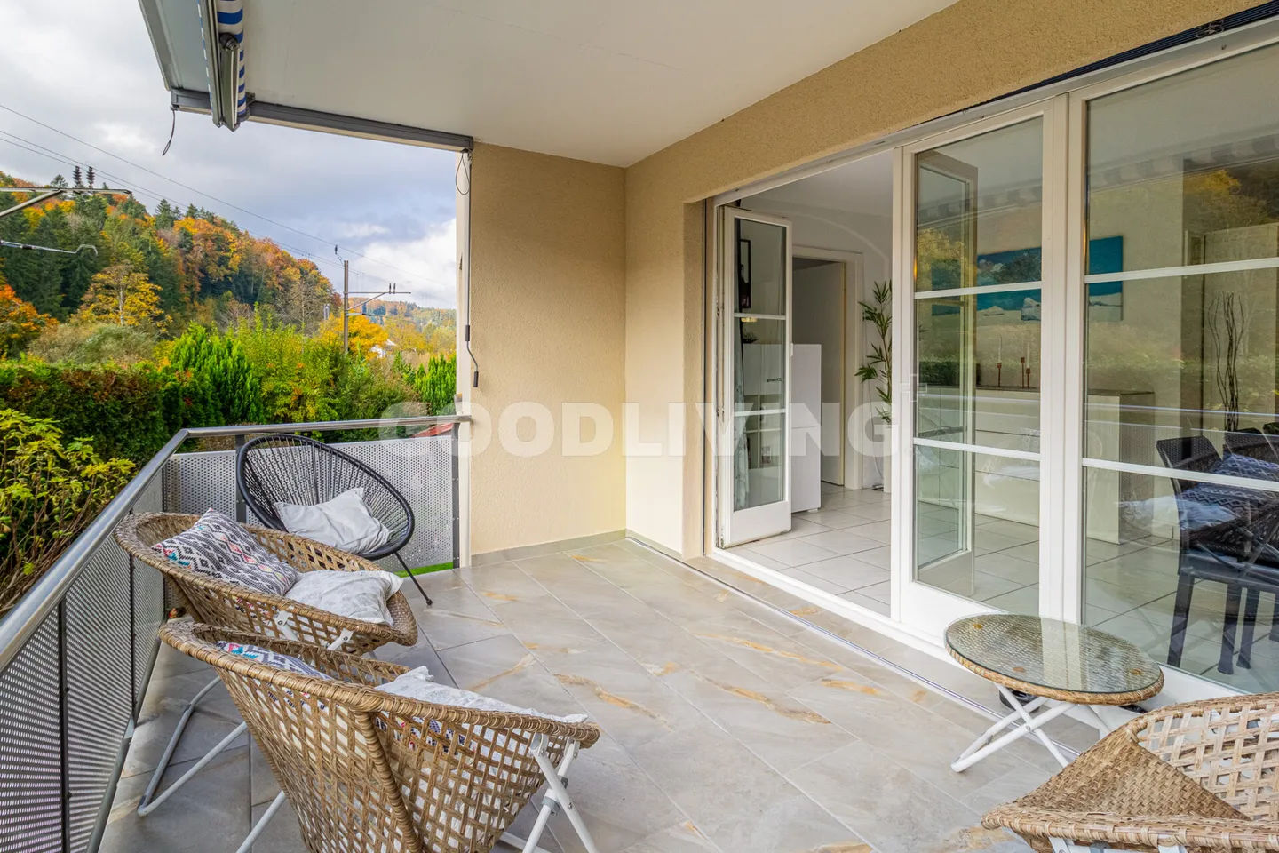 RÉSERVÉ : Appartement idyllique en bordure de forêt avec vue sur la verdure et à proximité de la rivière - Photo 7 sur 8