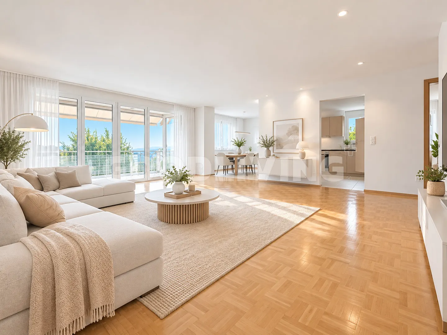 Geräumige Wohnung mit sonnigem Balkon - Foto 1 von 8