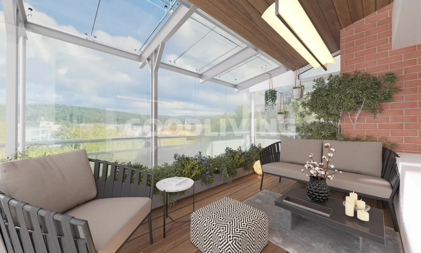 Maisonette penthouse exclusive avec vue - Box de garage inclus dans le prix - Photo 7 sur 13