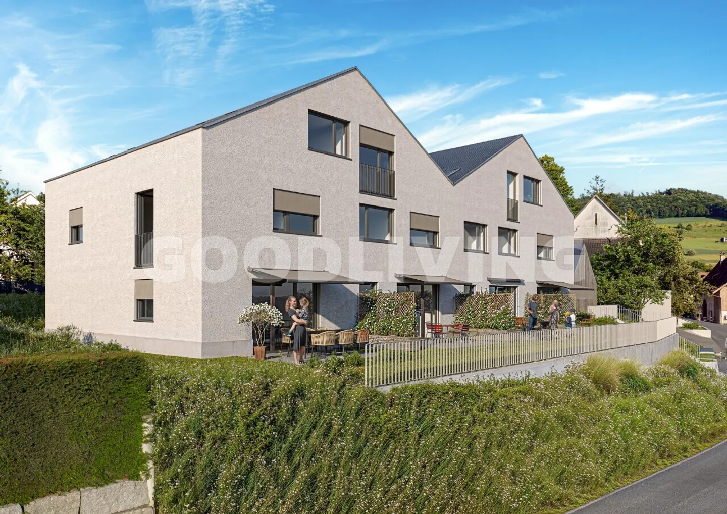 Modern 6.5-Room Terraced Houses Between Nature and City - Photo 3 of 13