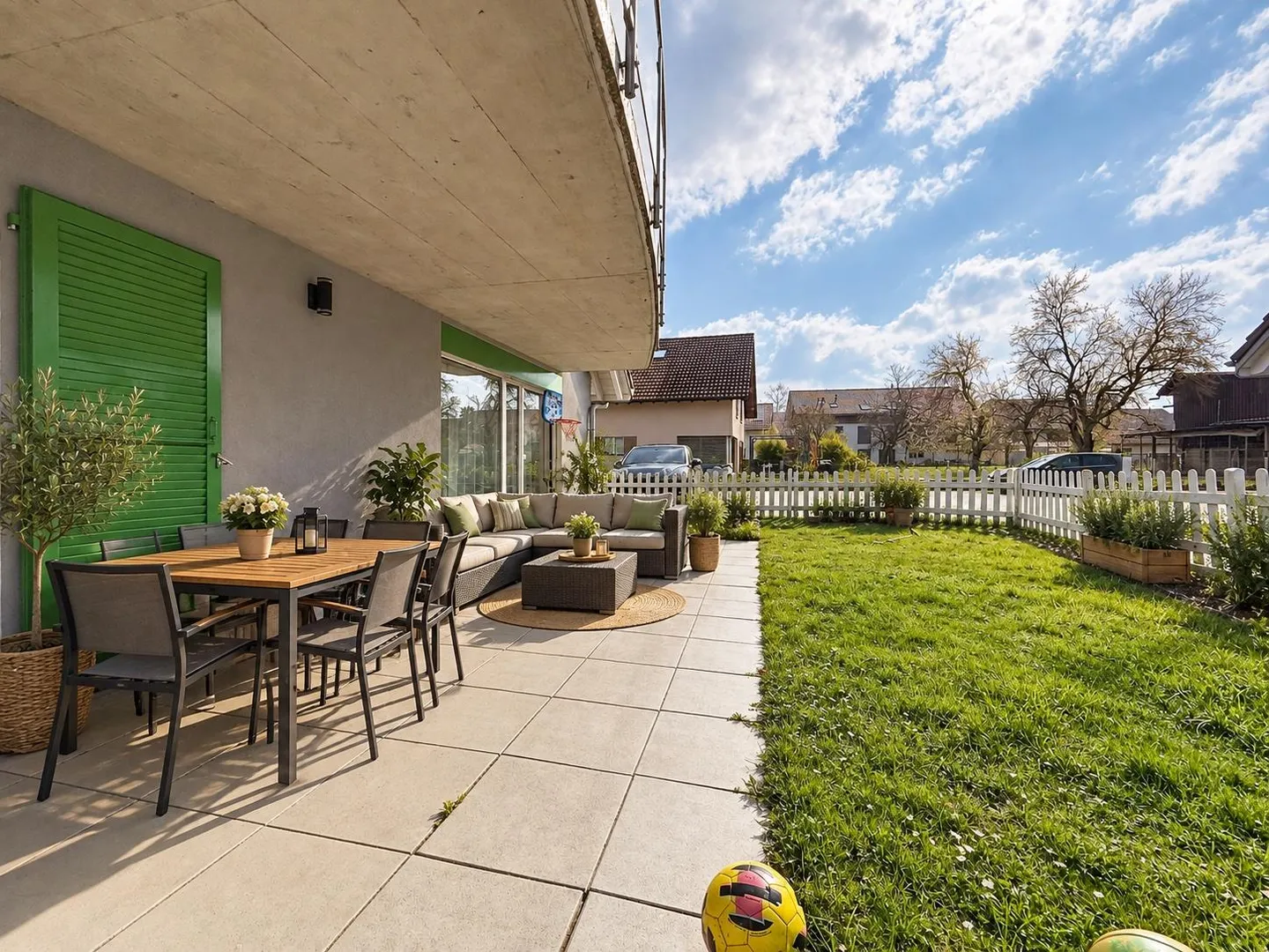 Gartenwohnung | Komfort und Helligkeit im Grünen... - Foto 2 von 9