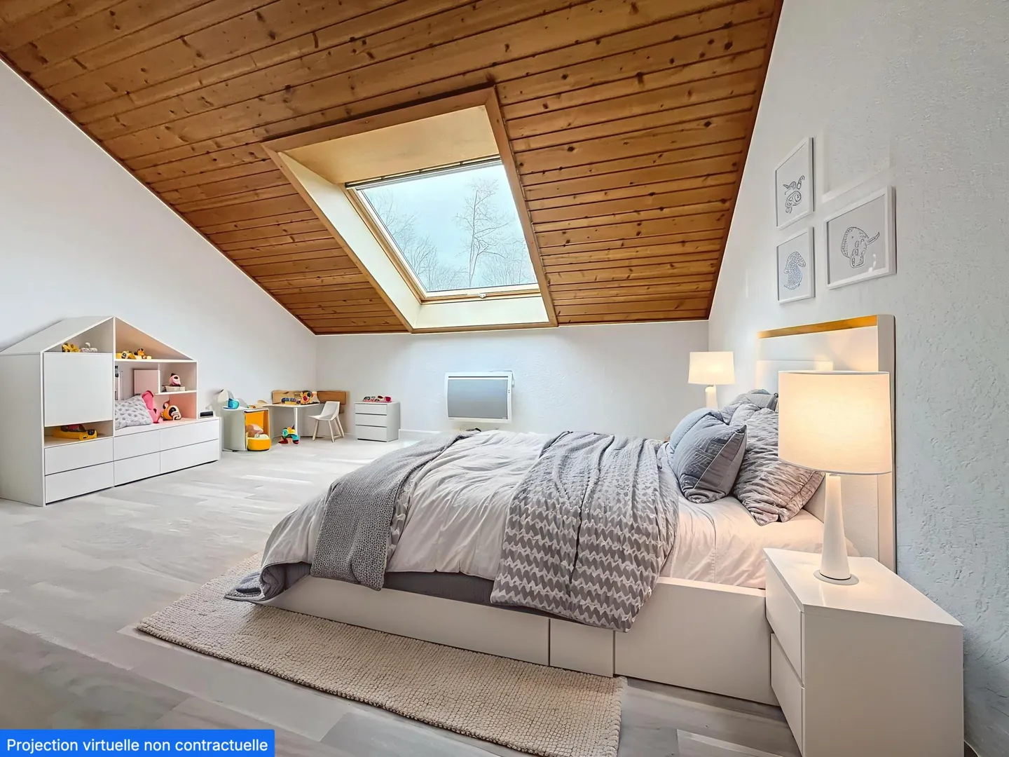 Renovierte Dachgeschosswohnung | Tolochenaz - Foto 6 von 6