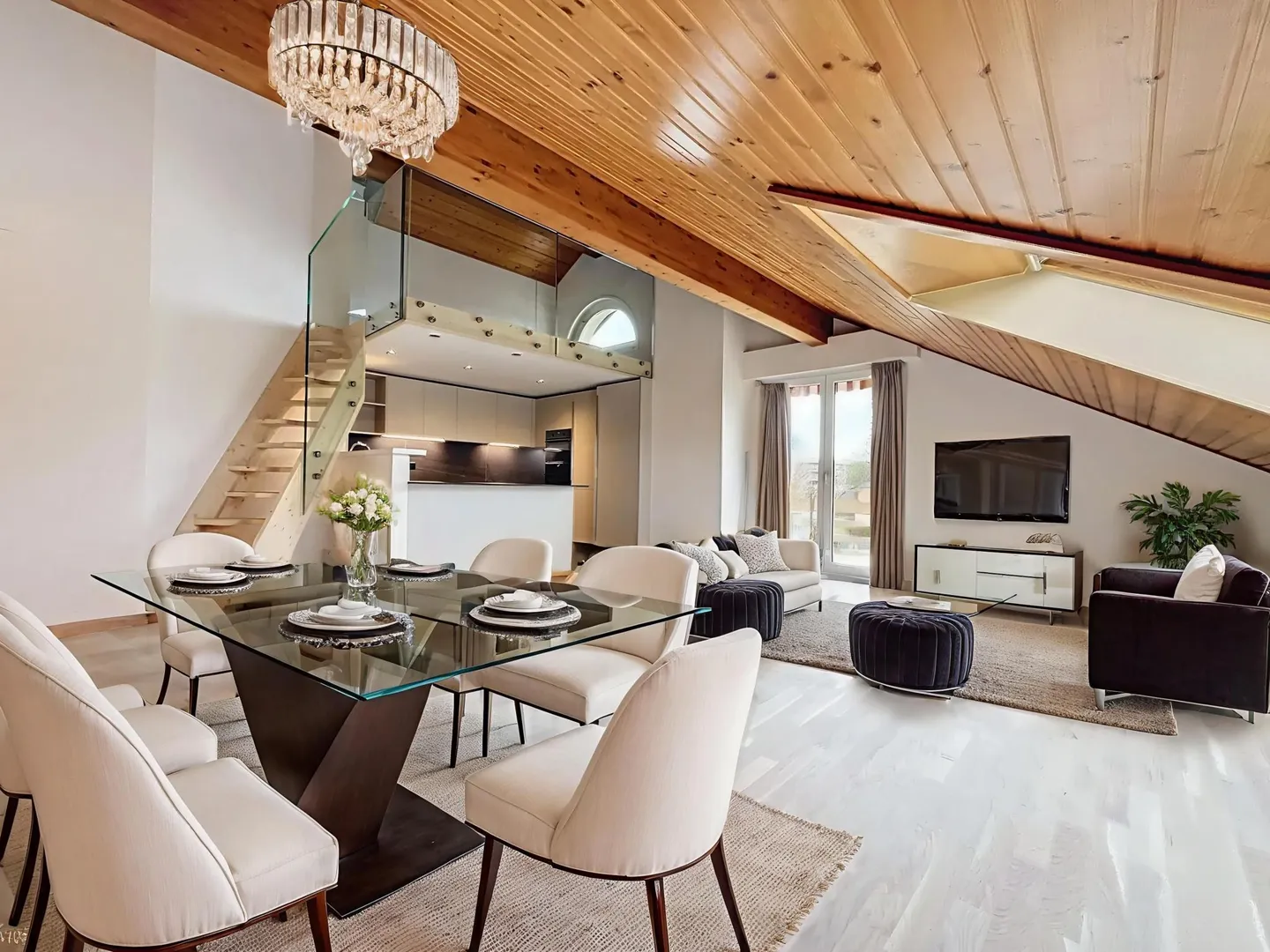 Vollständig renovierte Penthousewohnung | Tolochenaz - Foto 1 von 6