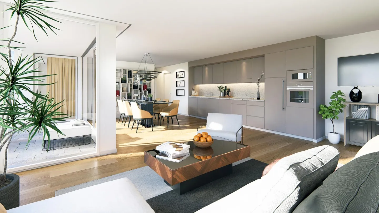 4,5 stanze nuove | Centro del villaggio - Foto 1 di 9