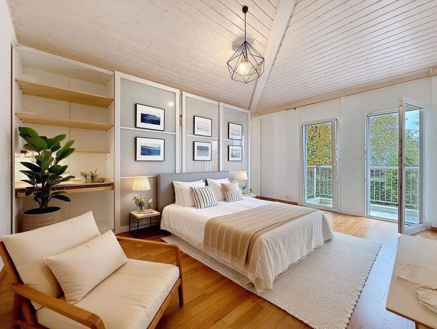 Élégante villa mitoyenne | Madame-de-Warens - Photo 2 sur 11