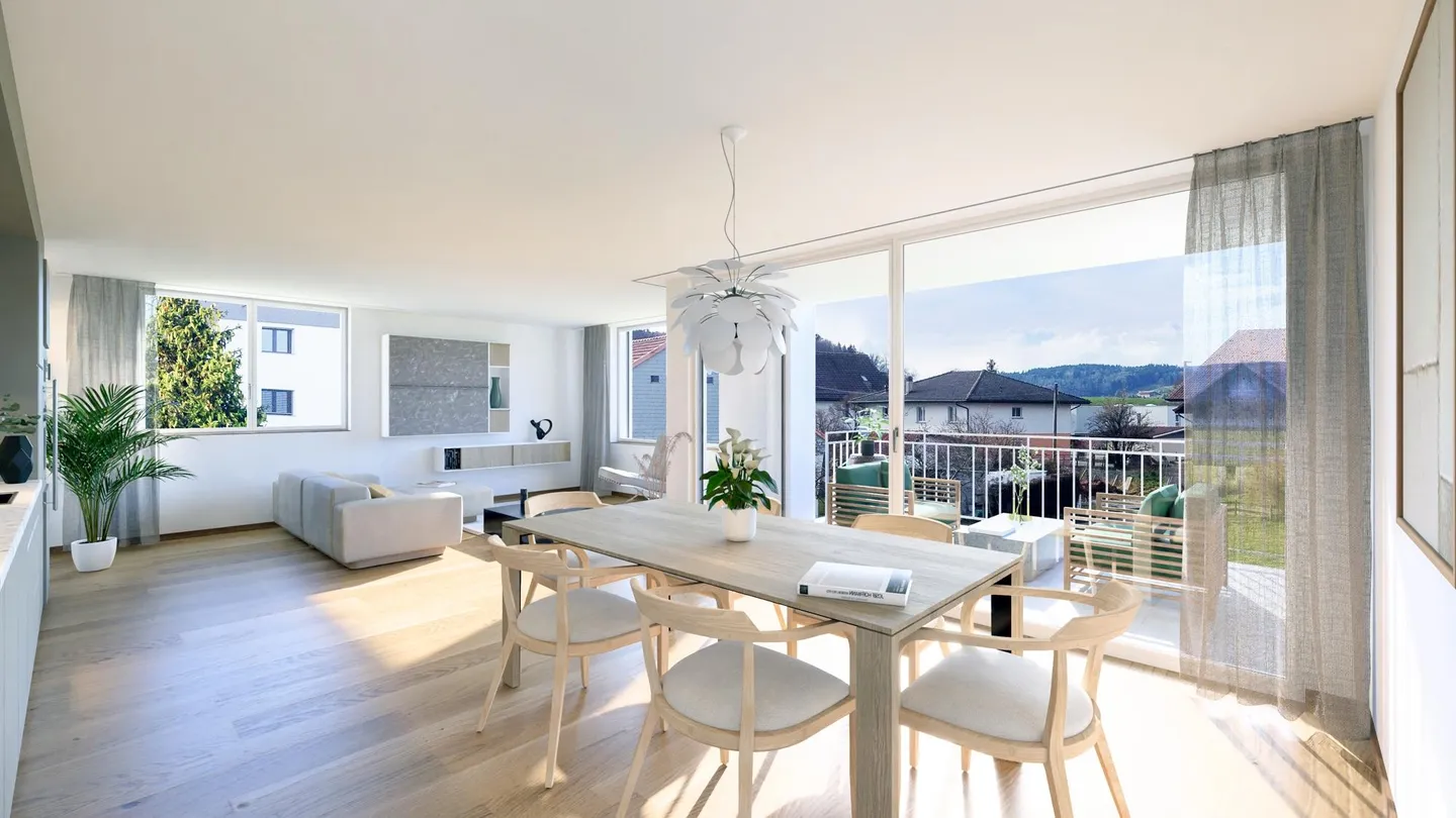 4,5 stanze nuove | Centro del villaggio - Foto 5 di 9