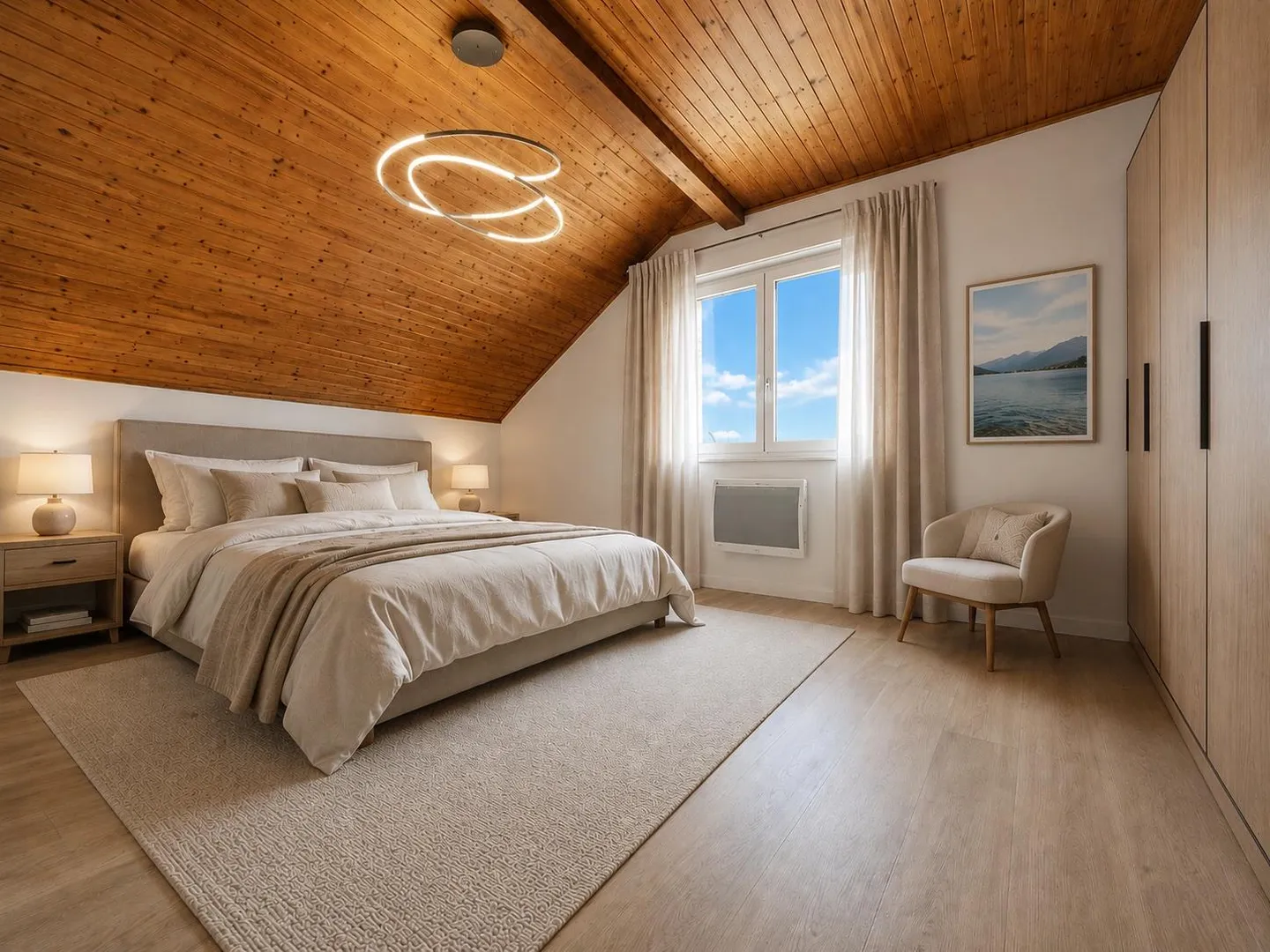 Geräumige und renovierte Dachwohnung | Tolochenaz - Foto 7 von 9
