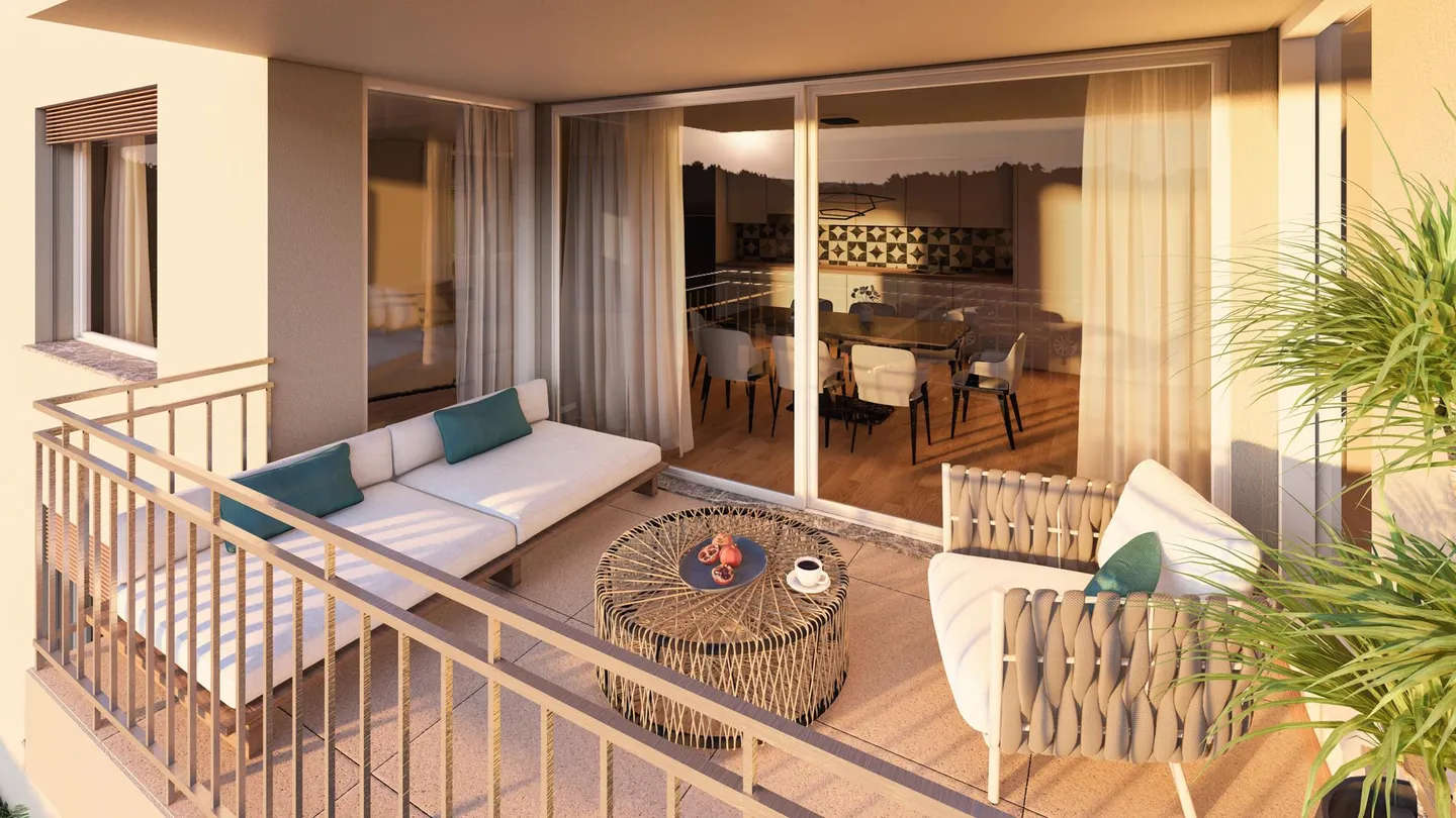 4,5 stanze nuove | Centro del villaggio - Foto 9 di 9