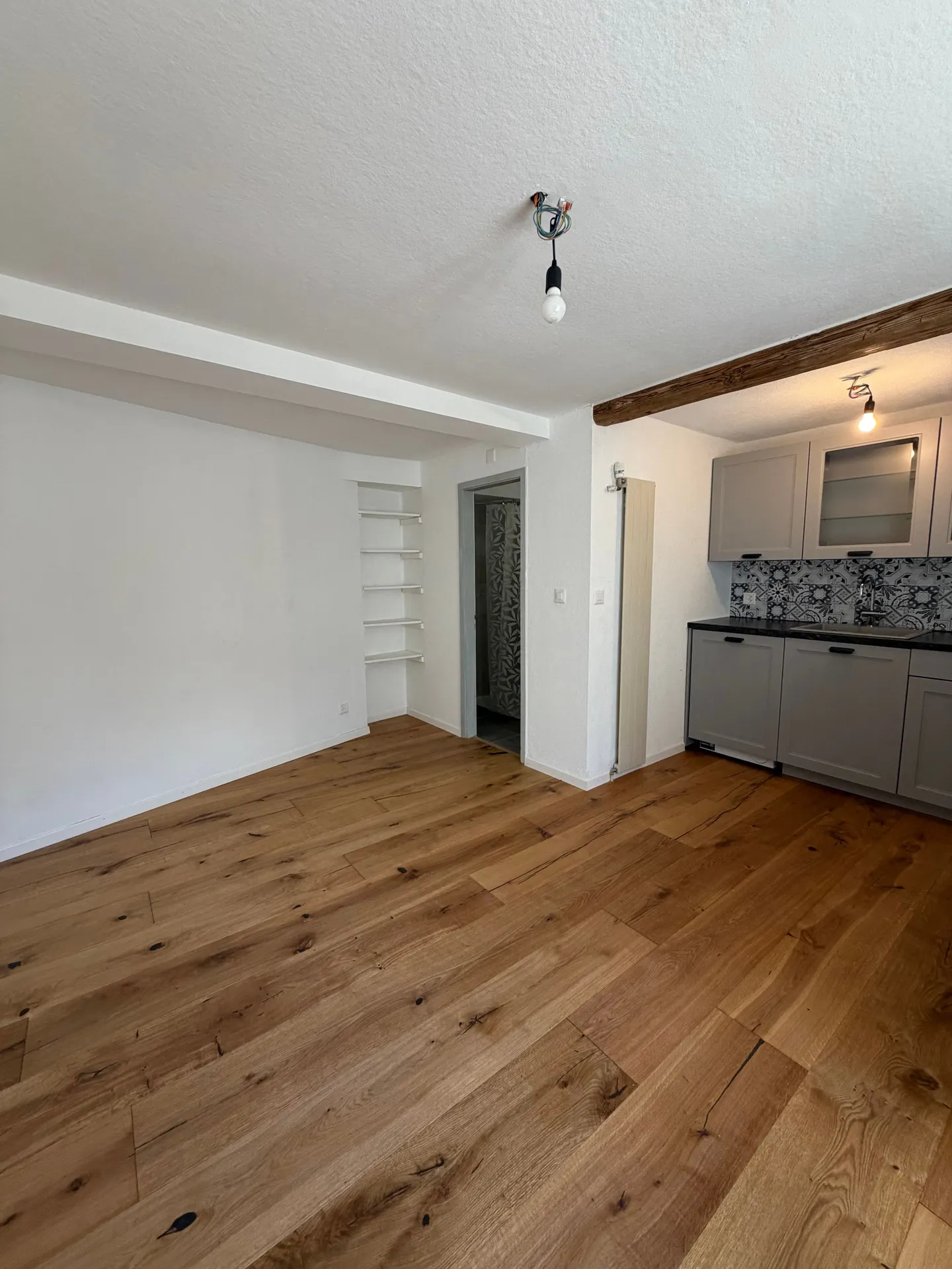 Freshly renovated 1-room studio with oak parquet in Chur - Photo 2 of 4