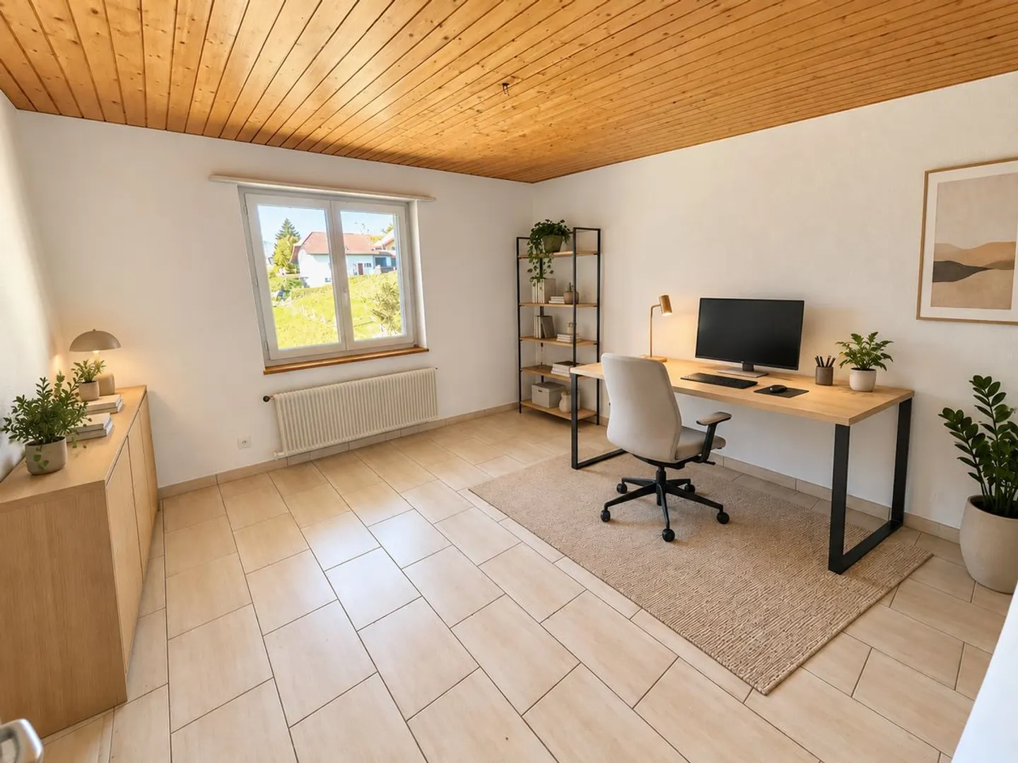 Schöne 3,5-Zimmer-Wohnung mit Balkon und freiem Blick - Foto 7 von 11