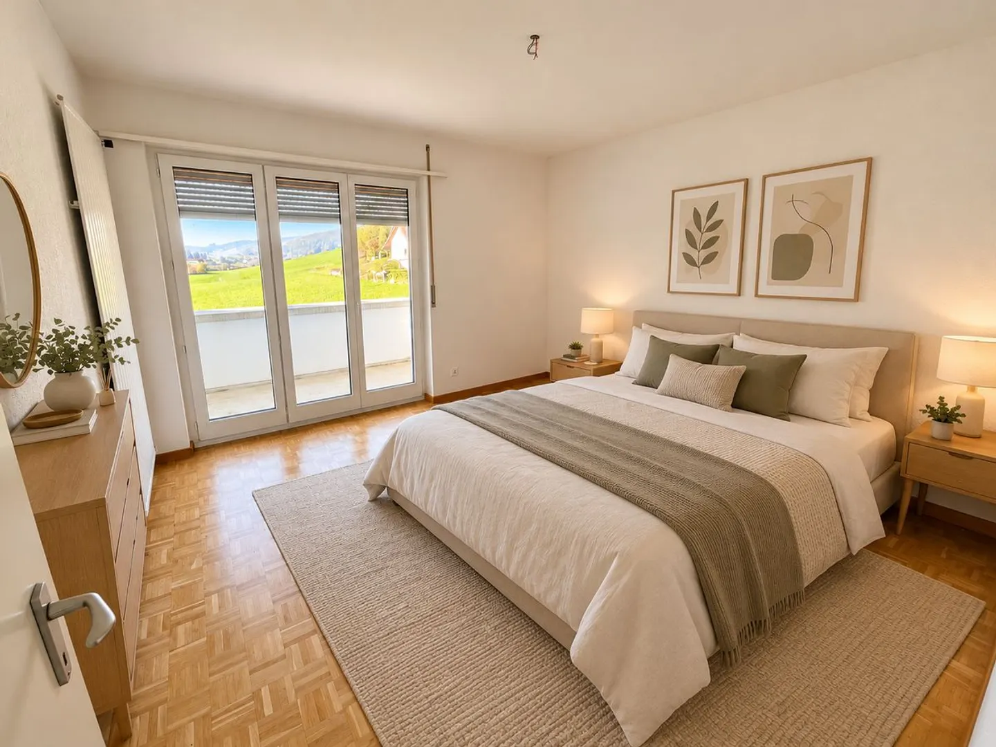 Geräumige 4,5-Zimmer-Wohnung mit Westbalkon - Foto 9 von 13