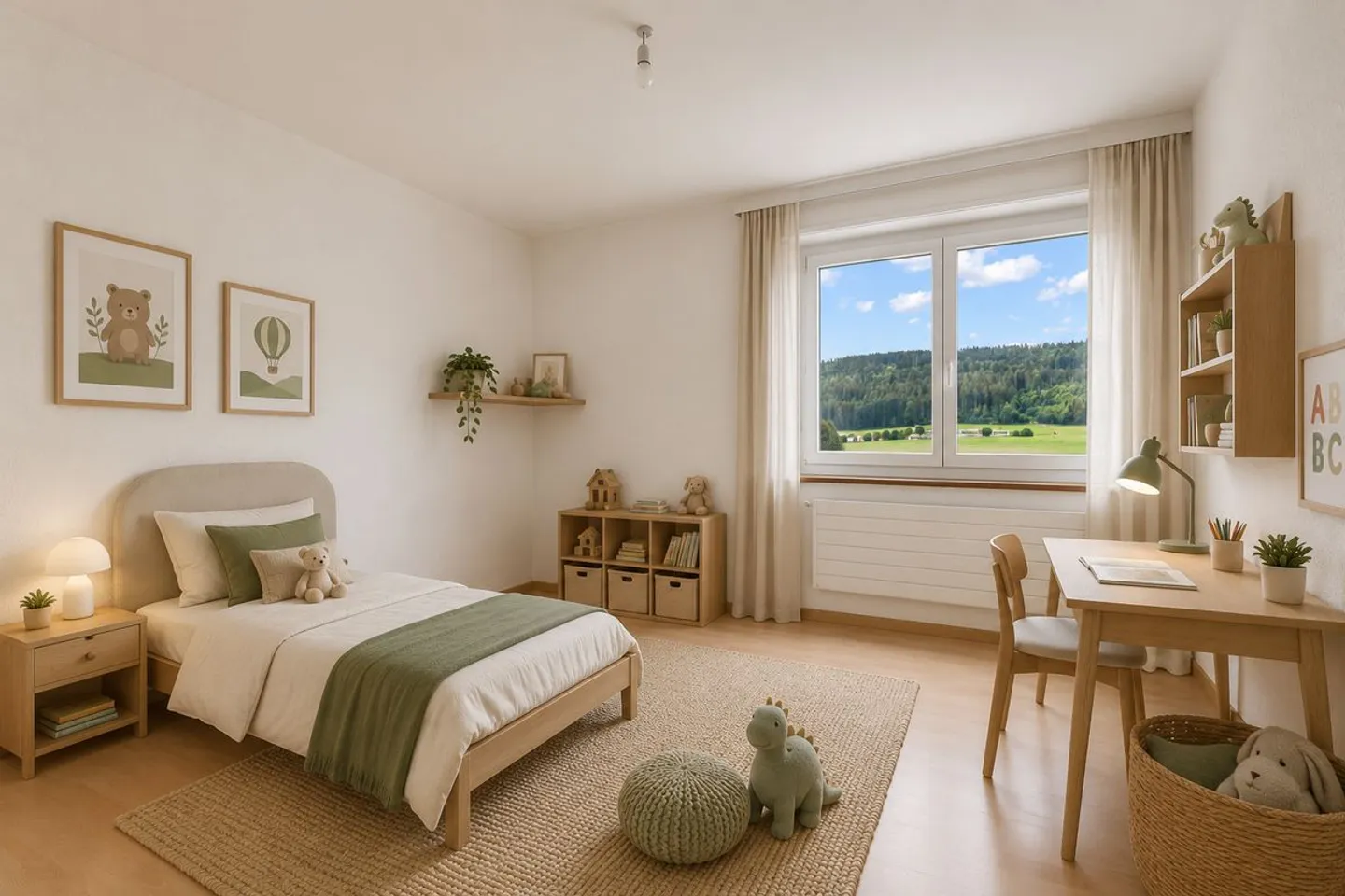 Appartement lumineux de 4.5 pièces au coeur de Tramelan, avec deux balcons et une vue dégagée - Photo 9 sur 10