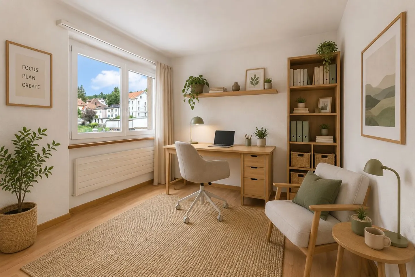 Appartement lumineux de 4.5 pièces au coeur de Tramelan, avec deux balcons et une vue dégagée - Photo 2 sur 10