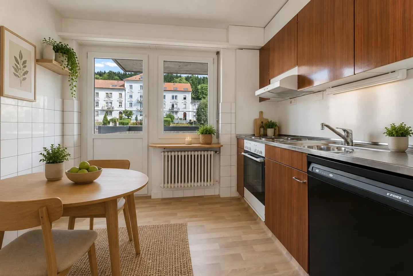 Appartement lumineux de 4.5 pièces au coeur de Tramelan, avec deux balcons et une vue dégagée - Photo 6 sur 10