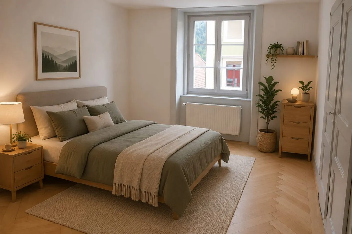 Helle 3-Zimmer-Wohnung im Dorfzentrum - Foto 4 von 4