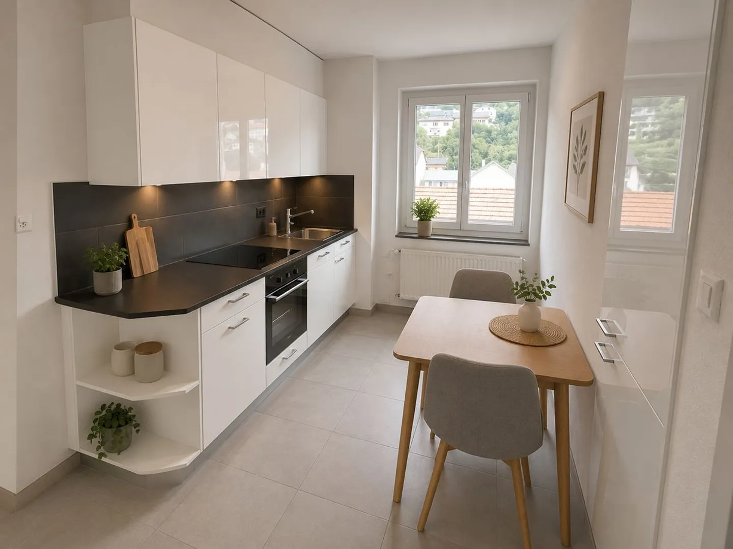 Charmant appartement de 3 pièces lumineux avec balcon - Foto 1 von 7