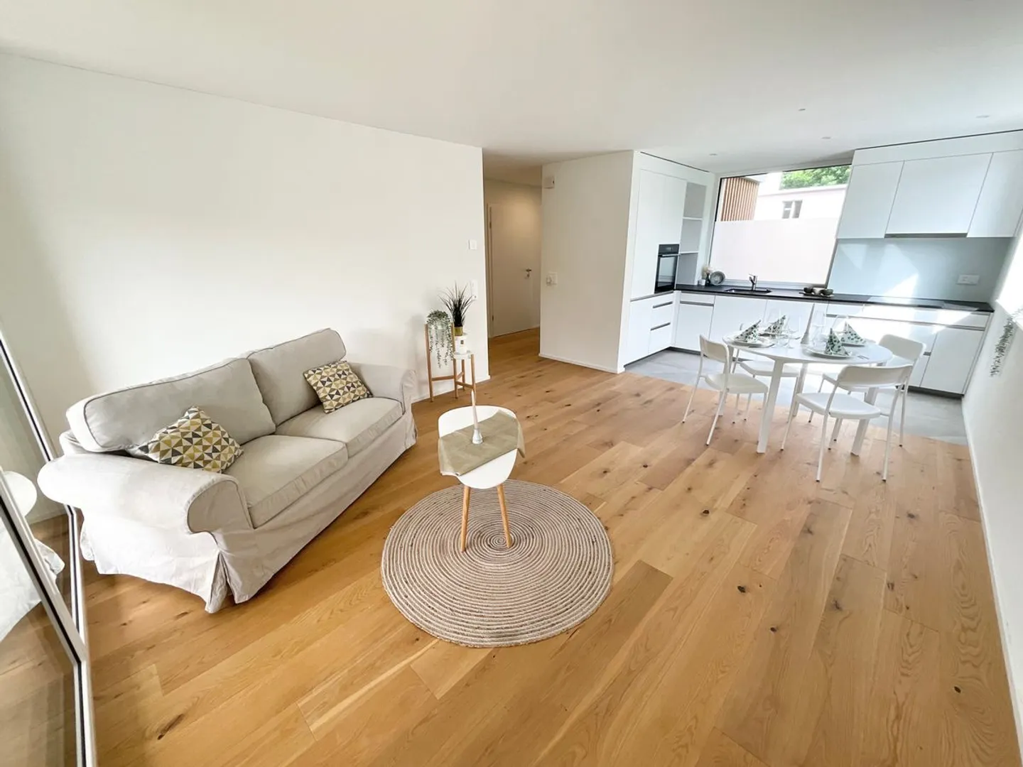 New 2.5-room apartments with Loggia - Modern comfort, sustainability, and quality of life in the heart of the village - Photo 1 of 10