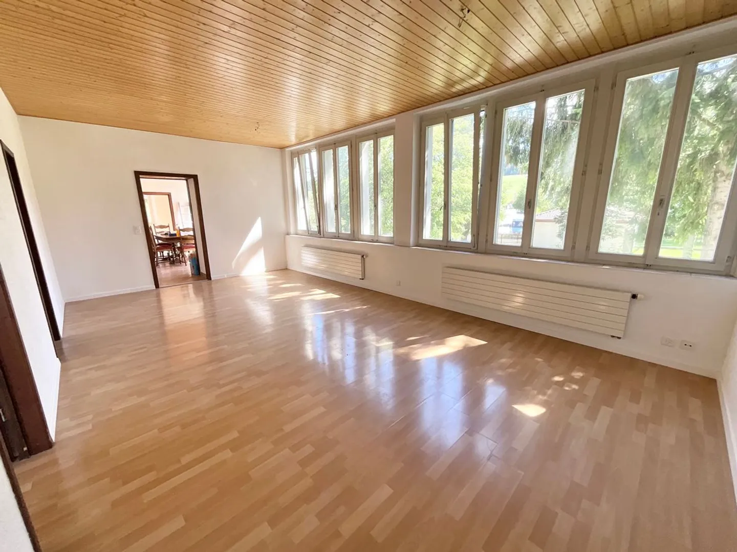 Appartement lumineux au rez-de-chaussée - beaux volumes et espaces polyvalents - Photo 4 sur 13