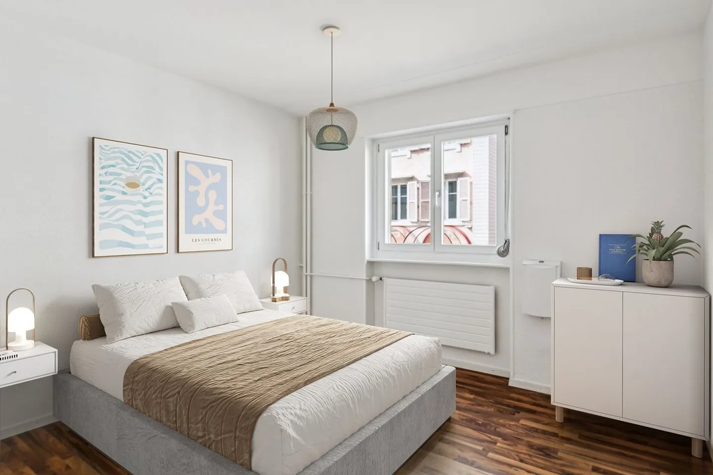 Appartement lumineux de 3 pièces avec grand balcon - Photo 2 sur 5