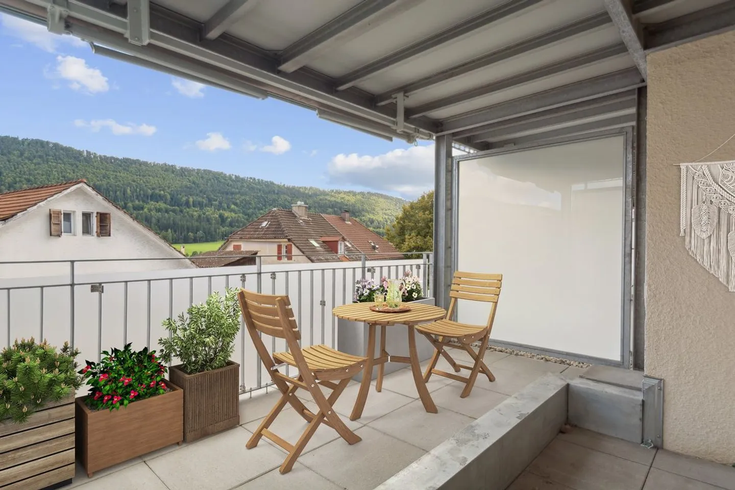 Appartement lumineux de 3 pièces avec grand balcon - Photo 5 sur 5