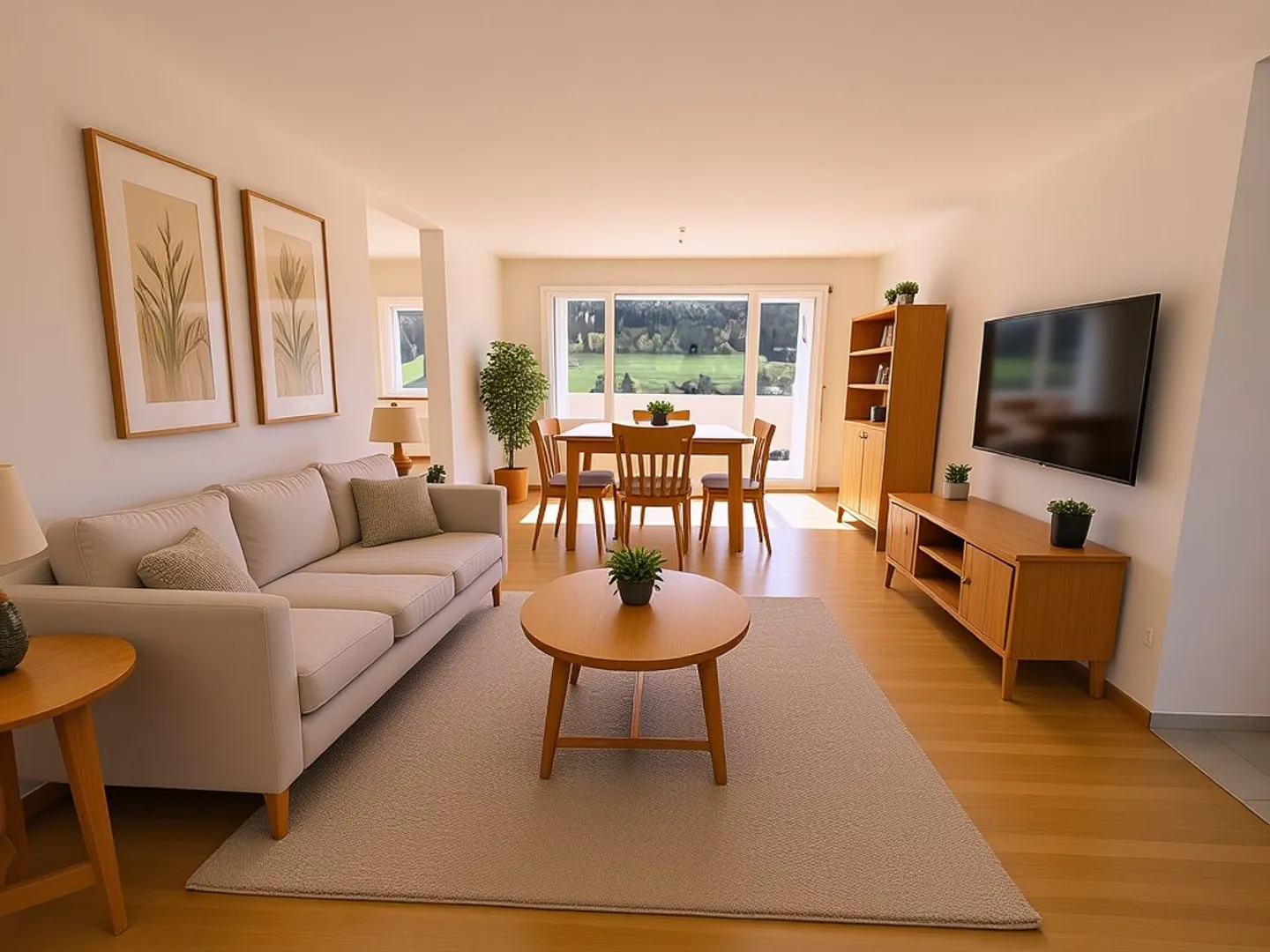 Beautiful 3.5-room apartment for rent - quiet and green environment - Photo 1 of 7