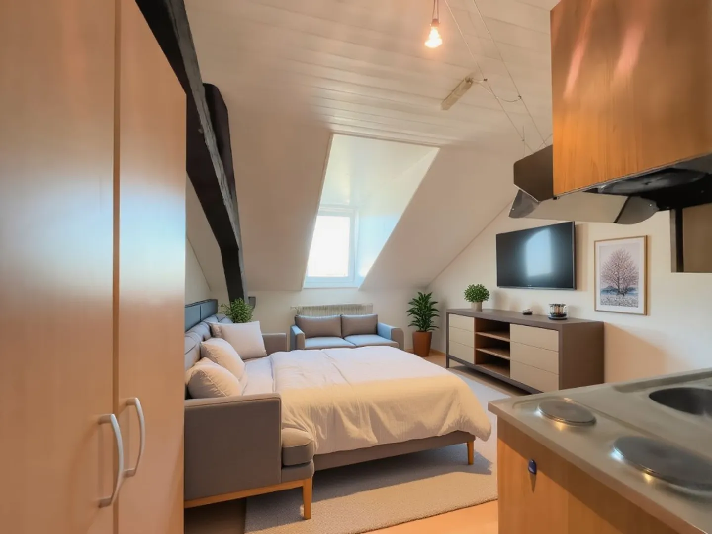 Studio au coeur de la vieille ville de Delémont - Foto 1 von 4